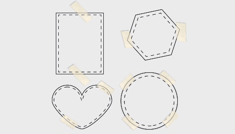 Форми за самозалепващи листчета